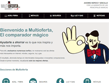 Tablet Screenshot of multioferta.es